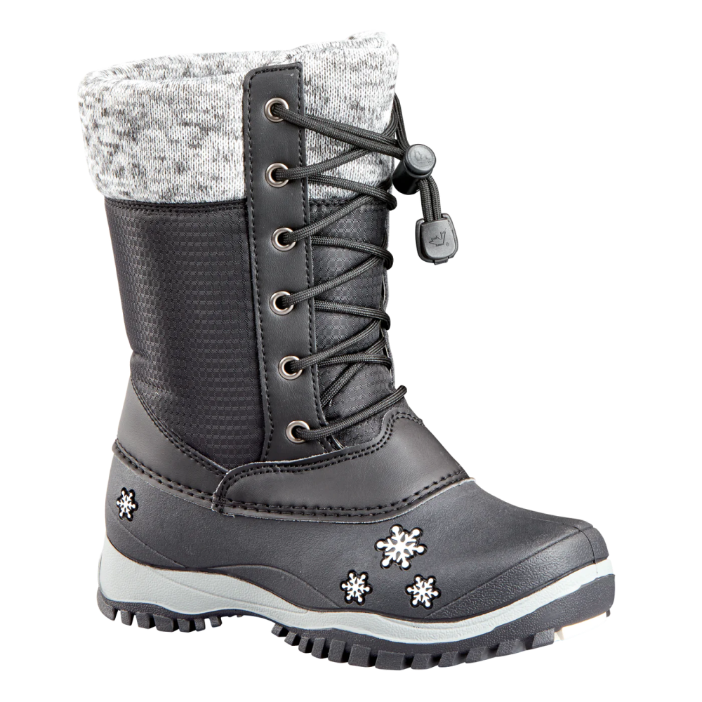 AVERY | Kids Youth WINTER BOOTS-BLACK